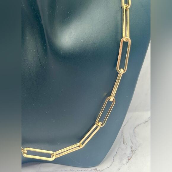 Sugarfix by Baublebar gold tone chain link statement necklace - Picture 2 of 5